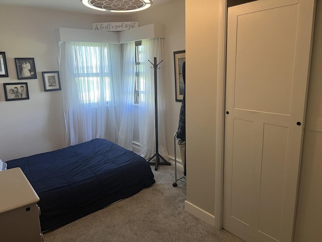 2493 W Mud Creek Rd, Mount Morris, IL 61054 - bedroom featuring carpet floors and baseboards