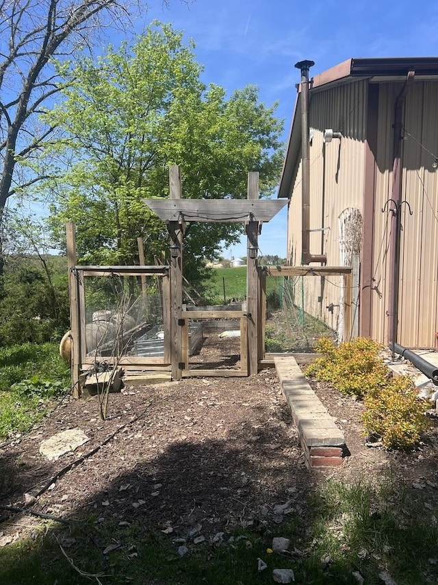 2493 W Mud Creek Rd, Mount Morris, IL 61054 - view of yard