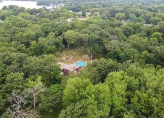 4182 Dawson Lake Rd, Poplar Grove, IL 61065 - bird's eye view of a forest