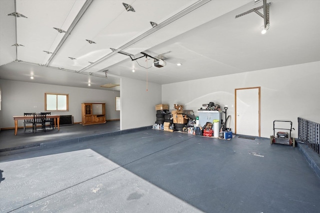 296 E Crest Ave, Bensenville, IL 60106 - garage featuring a garage door opener