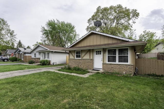 19451 W Hoag Ct, Mundelein, IL 60060 - view of front of house with brick siding and board and batten siding