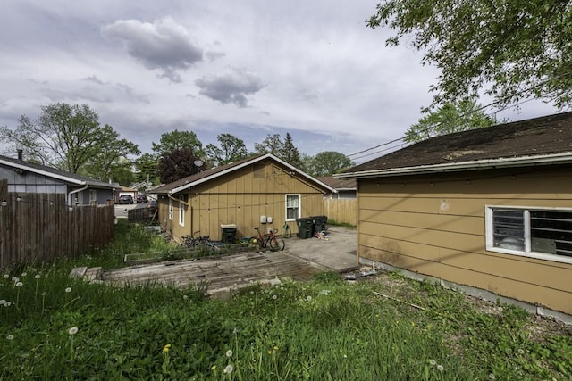 19451 W Hoag Ct, Mundelein, IL 60060 - back of house featuring fence and a patio