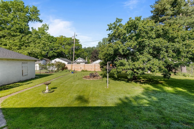 view of yard