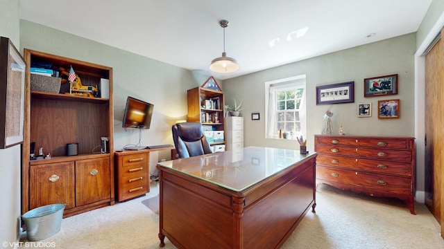 1215 Heather Ln, Glenview, IL 60025 - office space featuring light carpet