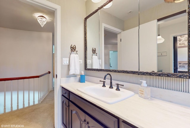 1215 Heather Ln, Glenview, IL 60025 - bathroom with vanity