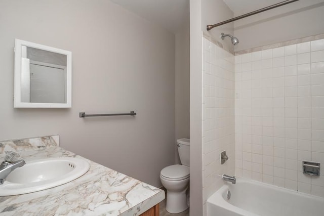 430 Brandy Dr Unit C, Crystal Lake, IL 60014 - full bath with toilet, vanity, and bathing tub / shower combination