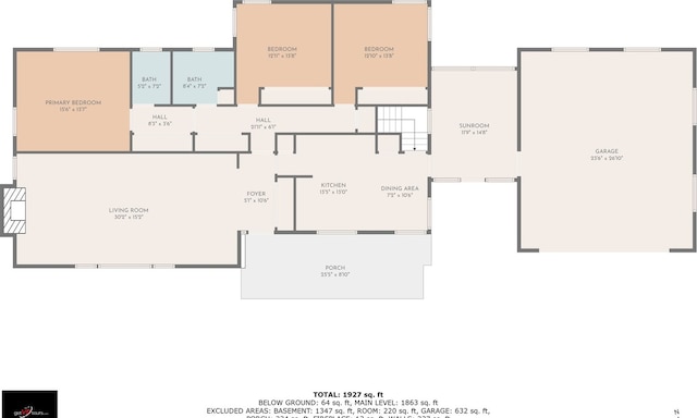 3760 Business 20th Rd, Freeport, IL 61032 - floor plan / room layout