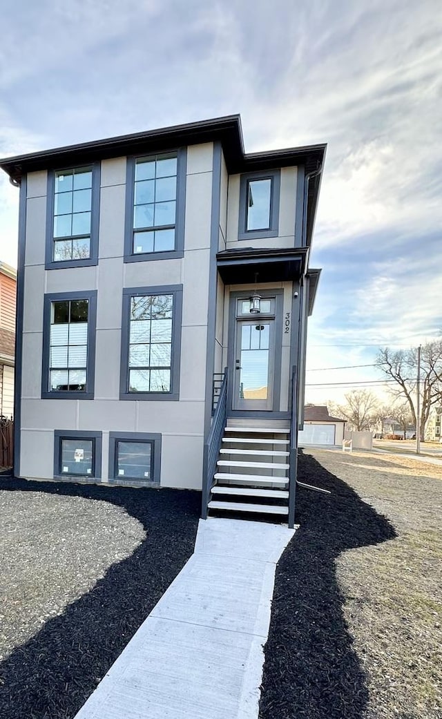302 S 7th Ave, Maywood, IL 60153 - view of front of house featuring stucco siding