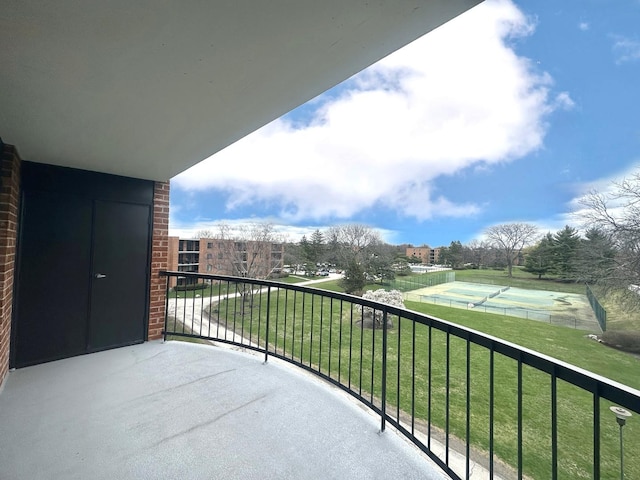 1415 E Central Rd Unit 421C, Arlington Heights, IL 60005 - view of balcony