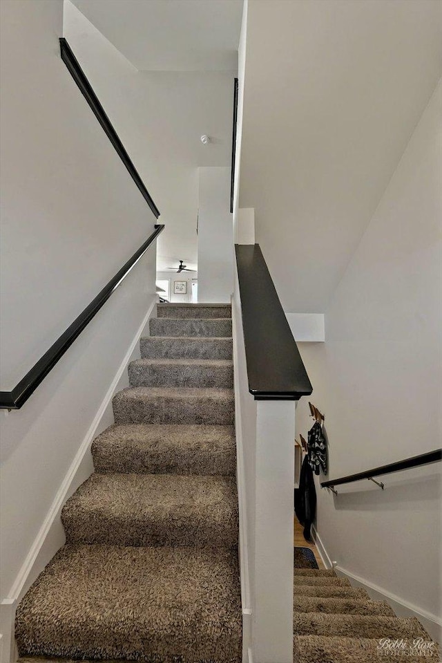 2451 Alison Ave, Pingree Grove, IL 60140 - stairs featuring baseboards