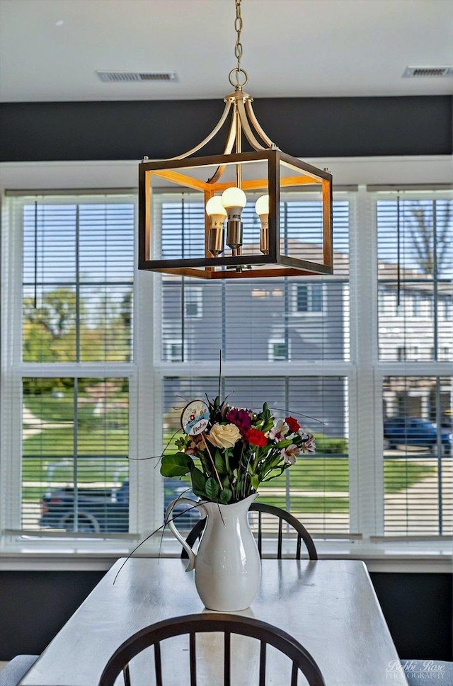 2451 Alison Ave, Pingree Grove, IL 60140 - dining area view of a chandelier