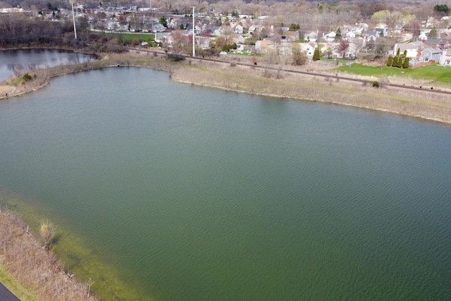 646 E Weston Ct, Round Lake Beach, IL 60073 - view of property location featuring a large body of water and nearby suburban area