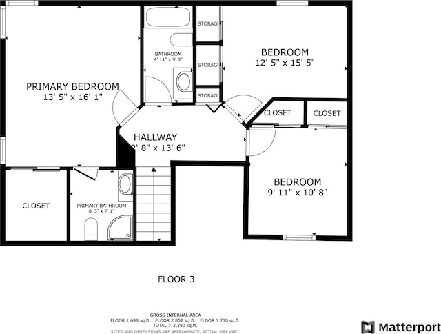 646 E Weston Ct, Round Lake Beach, IL 60073 - floor plan / room layout