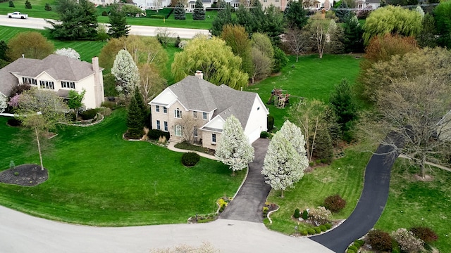 view of subject property