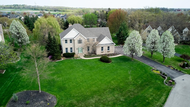 aerial view of property and surrounding area