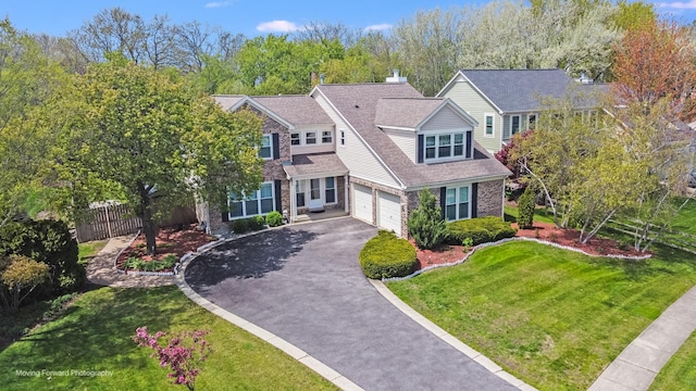 1770 Oxford Dr, Mundelein, IL 60060 - view of front of property featuring driveway and a shingled roof