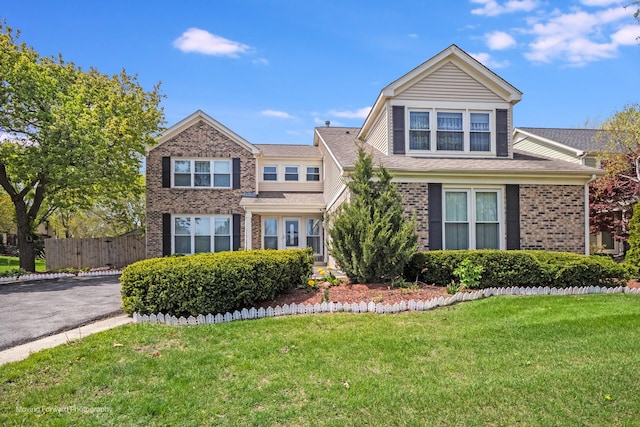 1770 Oxford Dr, Mundelein, IL 60060 - view of front of home with brick siding