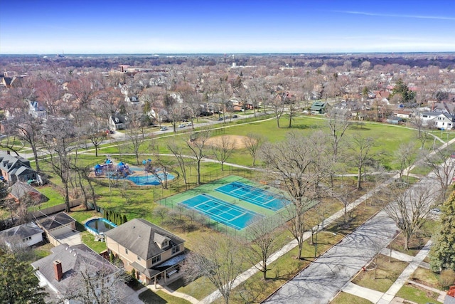 2153 W 107th Pl, Chicago, IL 60643 - aerial perspective of suburban area