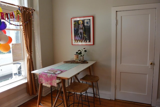 2232 W Homer St, Chicago, IL 60647 - dining room featuring wood finished floors