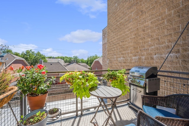3133 N Lakewood Ave Unit 3I, Chicago, IL 60657 - balcony featuring area for grilling