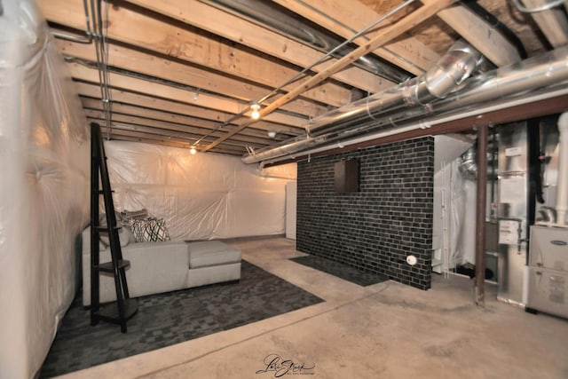 7605 Violet Ln, Joliet, IL 60431 - view of unfinished basement