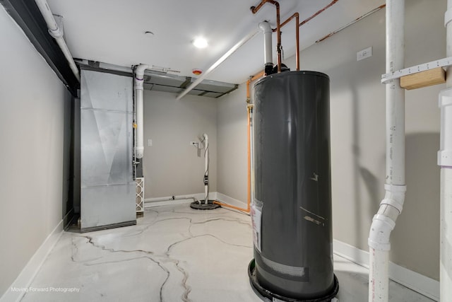 1179 S Taylor Ave, Oak Park, IL 60304 - utilities with water heater and heating unit