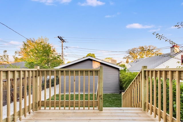 1179 S Taylor Ave, Oak Park, IL 60304 - deck featuring fence
