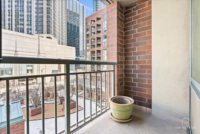 480 N Mcclurg Ct Unit 520, Chicago, IL 60611 - view of balcony