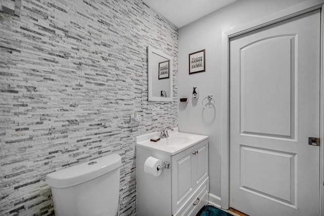 1636 S 14th Ave, Maywood, IL 60153 - half bathroom with vanity and toilet