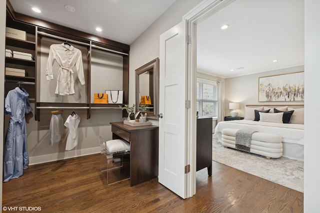1048 W Webster Ave, Chicago, IL 60614 - spacious closet with wood finished floors