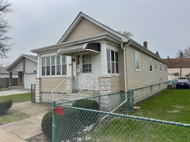 441 State St, Calumet City, IL 60409 - view of front facade with a chimney