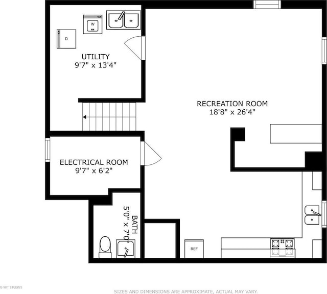 6 N Melrose Ave, Elgin, IL 60123 - home floor plan