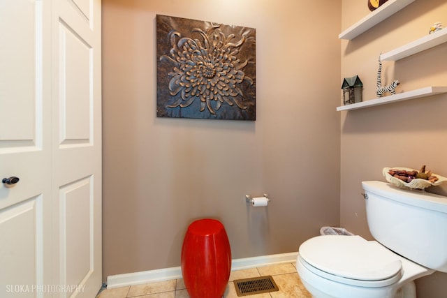 2253 Concord Dr, Mchenry, IL 60050 - half bath with toilet, tile patterned floors, and baseboards
