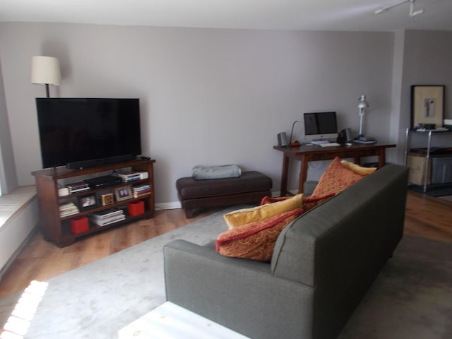5455 N Sheridan Rd Unit 408, Chicago, IL 60640 - living room featuring wood finished floors