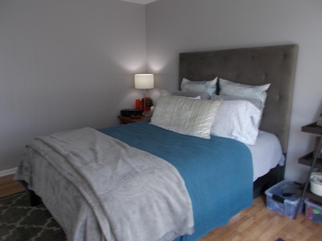 5455 N Sheridan Rd Unit 408, Chicago, IL 60640 - bedroom with wood finished floors