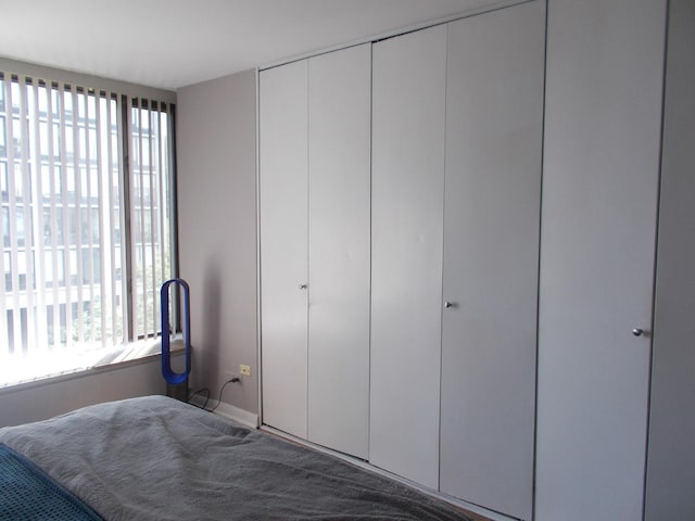 5455 N Sheridan Rd Unit 408, Chicago, IL 60640 - bedroom featuring baseboards and a closet