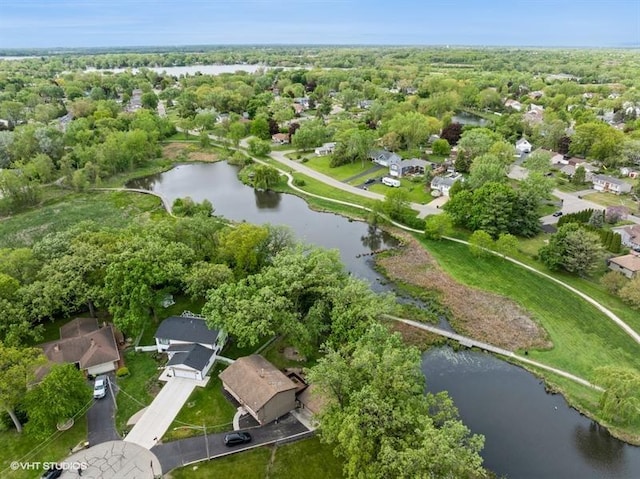 1811 Maplewood Ct, Lindenhurst, IL 60046 - aerial view of property's location with a large body of water and nearby suburban area