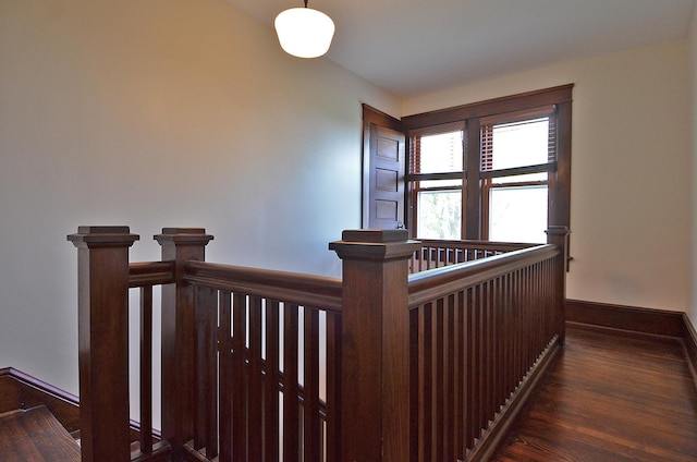 2573 State Route 17th Hwy, Toluca, IL 61369 - stairway with wood finished floors and baseboards