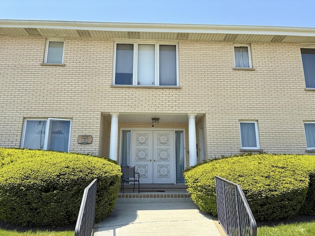 5600 Saint Charles Rd, Berkeley, IL 60163 - view of exterior entry featuring brick siding