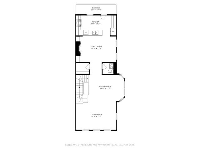 456 E N Water St Unit H, Chicago, IL 60611 - property floor plan