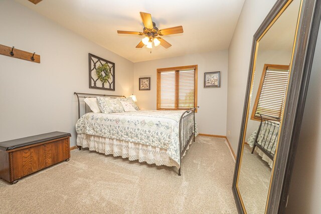 25037 W Liberty Dr, Channahon, IL 60410 - bedroom featuring carpet floors, baseboards, a closet, and ceiling fan