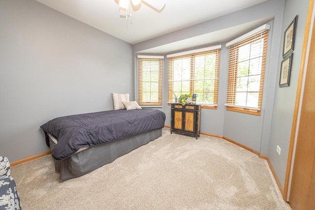 25037 W Liberty Dr, Channahon, IL 60410 - carpeted bedroom featuring baseboards and ceiling fan