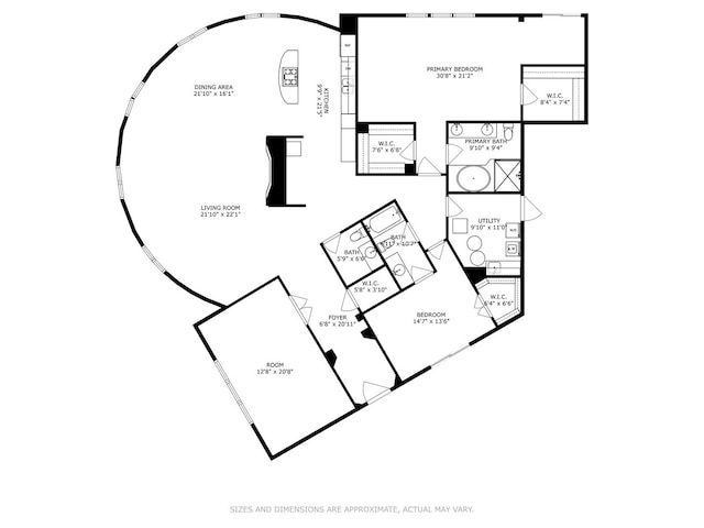 501 N Kingsbury St Unit G, Chicago, IL 60654 - room layout