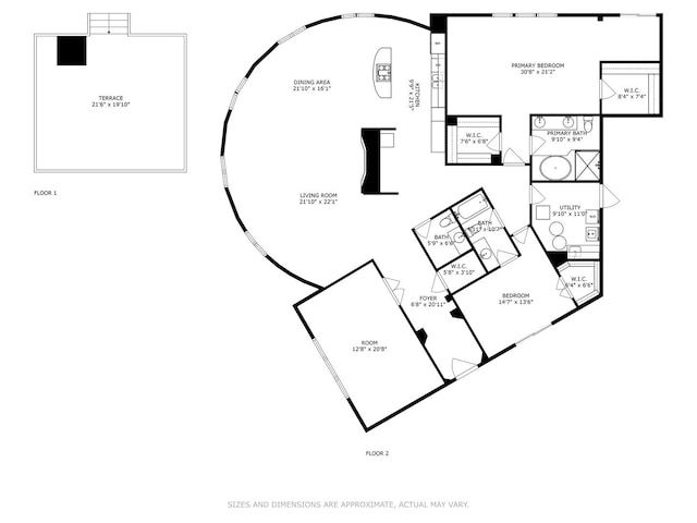 501 N Kingsbury St Unit G, Chicago, IL 60654 - floor plan / room layout