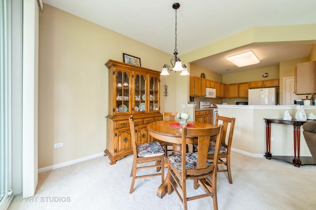 2507 Rolling Rdg, Elgin, IL 60124 - dining space with light colored carpet and baseboards