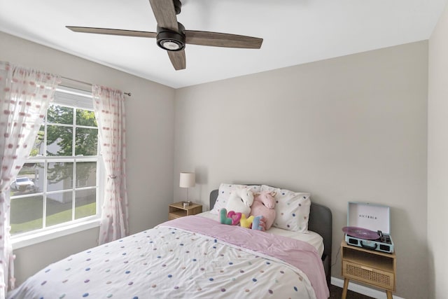 3174 Larrabee Dr, Geneva, IL 60134 - bedroom featuring a ceiling fan