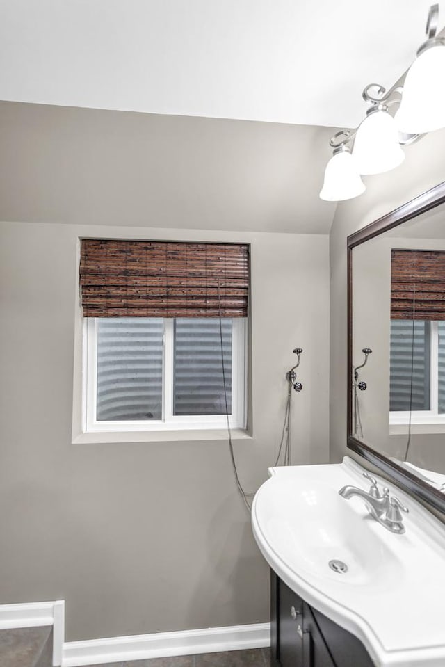 3174 Larrabee Dr, Geneva, IL 60134 - bathroom with baseboards and vanity