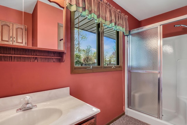 10762 W Talmadge Ave, Beach Park, IL 60099 - full bathroom with a shower stall and vanity
