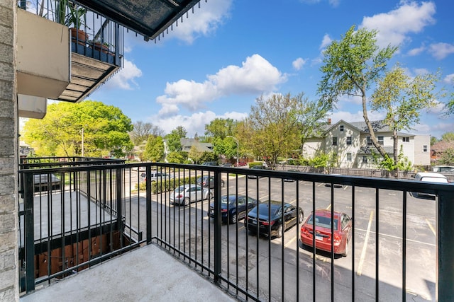 310 Lathrop Ave Unit 202-204, Forest Park, IL 60130 - balcony featuring a residential view