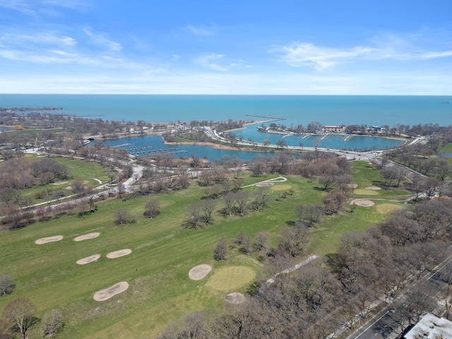 6914 S Cregier Ave, Chicago, IL 60649 - aerial overview of property's location featuring a large body of water and a golf club